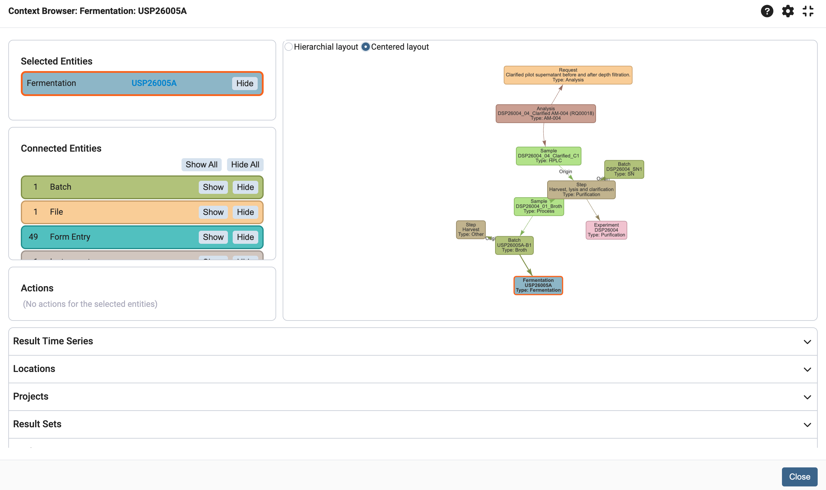 Scifeon Context Browser