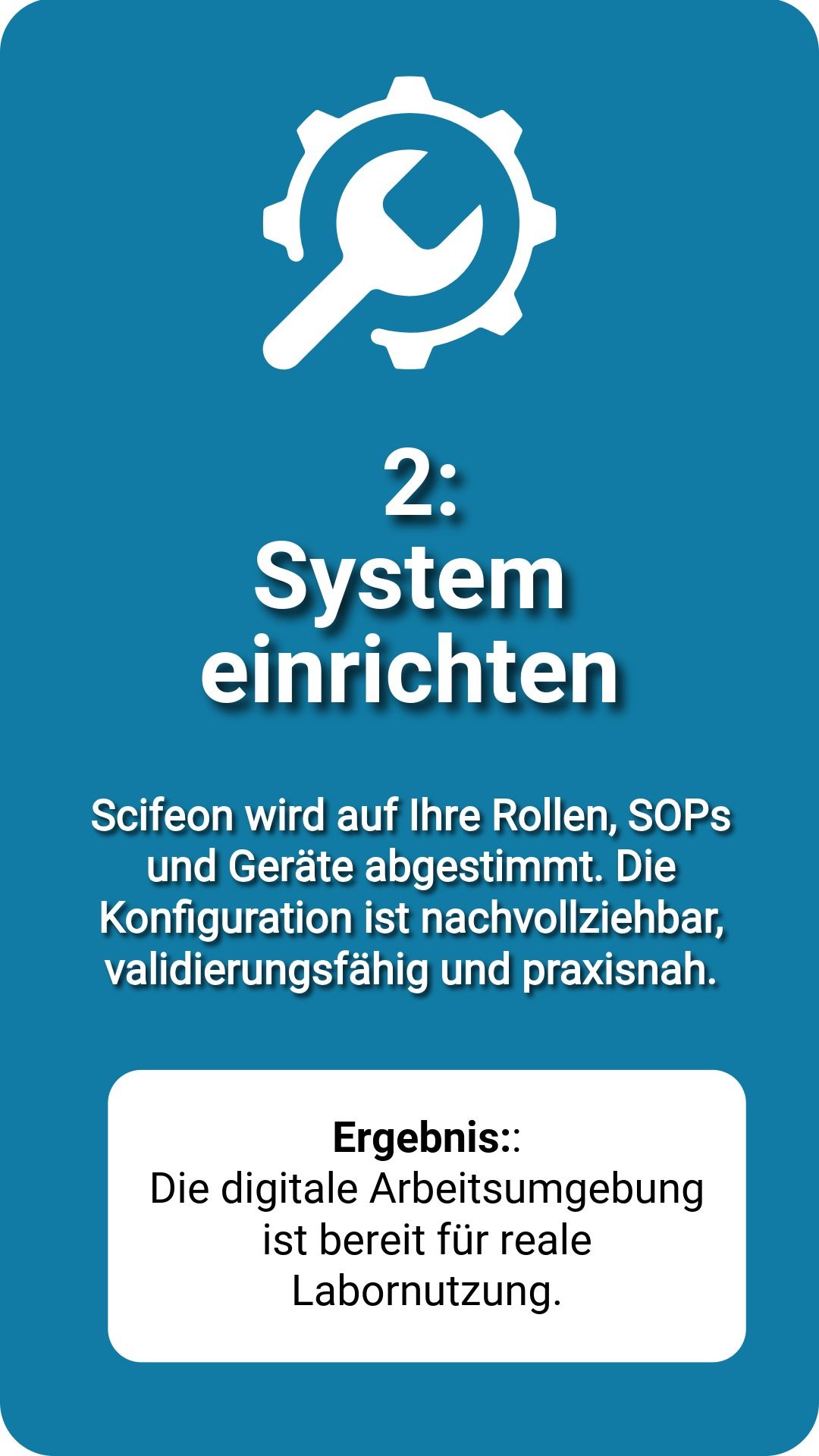 Schritt 2: System einrichten